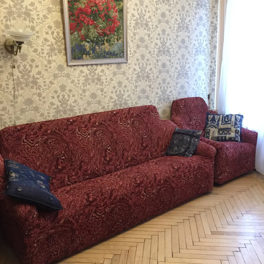 ЧЕХОЛ НА ДИВАН И КРЕСЛО ВИСТА РУЖ