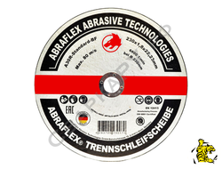 Круг отрезной по металлу/нерж.стали Abraflex 230х1.8х22мм A30R Standard-BF