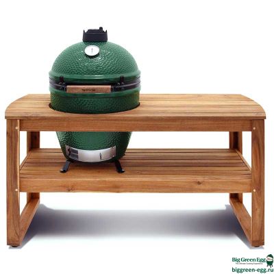Стол Big Green Egg Эвкалипт оригинал для гриля L, 150х70х85, 127624