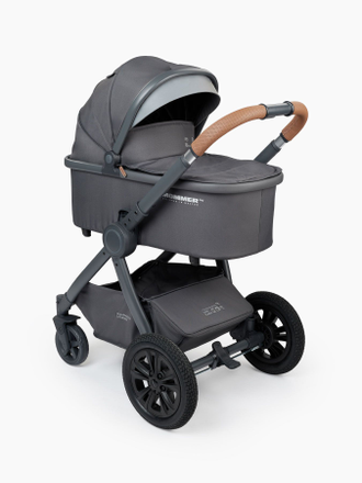 Коляска 2в1 Happy Baby Mommer Pro Dark Grey