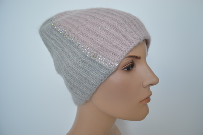 Вязаный головной убор Италия Vizio зима 2025 - 2026