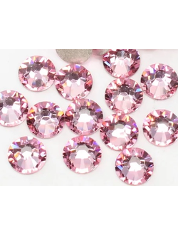 Стразы термоклеевые стекло, SS06 цвет Light Rose