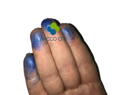 Перламутровый пигмент "Cапфир Синий" 10-60 мкм