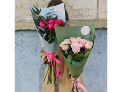 Доставка цветов в Волгограде - FLOWER34.RU - Букет из 9 голландских роз 70 см