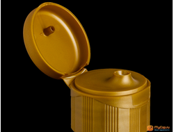 Пластиковый резьбовой колпачок флип-топ Моно 28/410