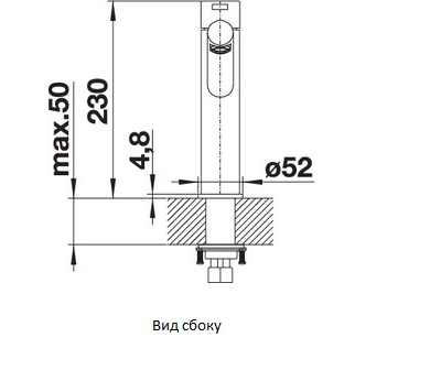 Смеситель Blanco AMBIS