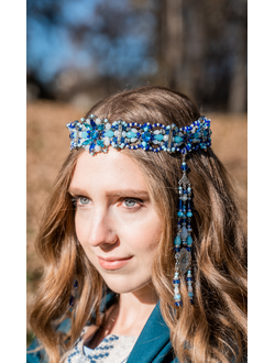 Очелье хрустальное "Василиса"