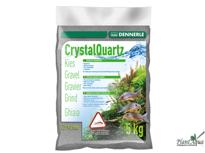 Грунт Dennerle Kristall-Quarz сланцево-серый 5 кг
