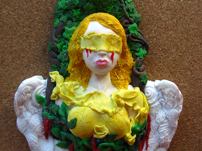 Объёмная подвеска "Амарант", падший ангел