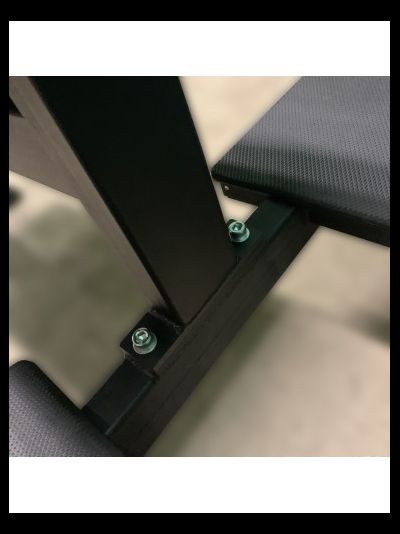 Скамья для жима под углом вверх усиленная AV102/80c