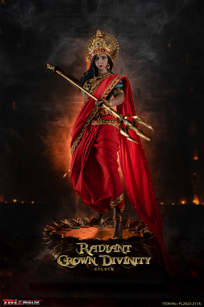 Индийская красавица в красном - Коллекционная ФИГУРКА 1/6 scale Radiant Crown Divinity Golden (PL2023-211A) - TBLeague