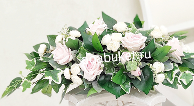 Композиция из искусственных цветов Ноктюрн № КП012