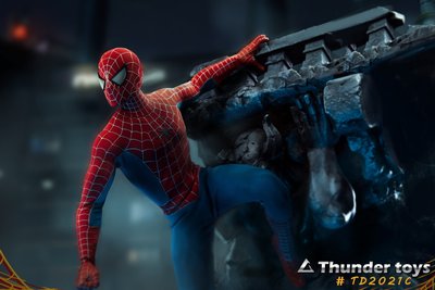 Человек-Паук (делюкс версия) - Коллекционная ФИГУРКА 1/6 Variant Spider Deluxe Edition (TD2021C) - Thunder Toys