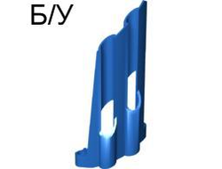 ! Б/У - Technic, Panel Fairing # 4 Large Long, Large Holes, Side B, Blue (32189 / 4156366 / 4261234) - Б/У