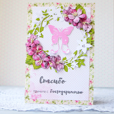 ФП штамп &quot;Вишневая ветка&quot; (в)