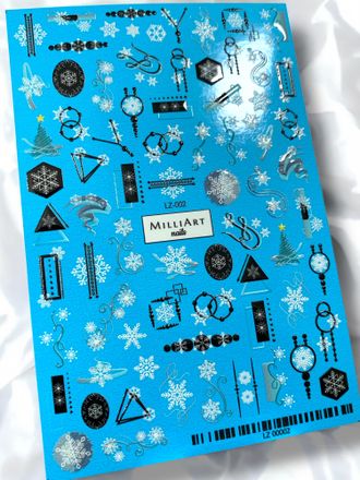 Слайдеры для ногтей LINZA 8*12 см LZ-002