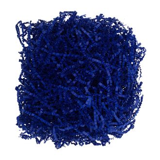Наполнитель бумажный волнистый Премиум (150, кобальт/темно-синий), 100г