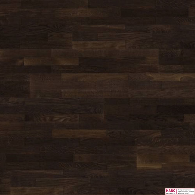 Паркетная доска Haro Дуб Копченый 523813 3-пол лак