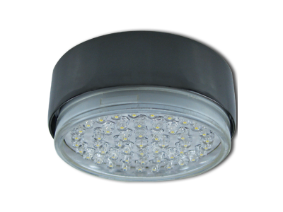 Светильник накладной Ecola GX53 FT8073 черный хром 25X82 FB5380ECB