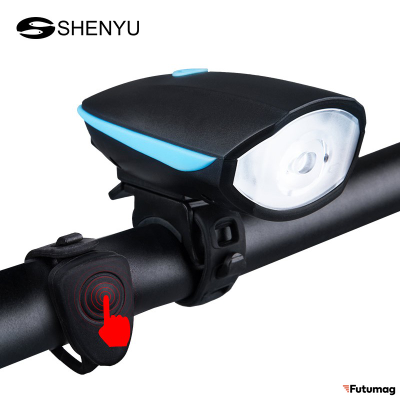 Фонарь светодиодный + Гудок универсальный для Электросамокатов Gree 8588