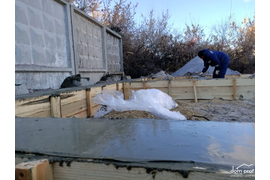 Строительство фундамента