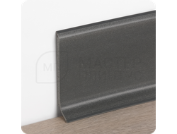 Напольный плинтус из Вспененного ПВХ HSL Dollken высота 80мм, длина 2,5м, толщина 5мм. цвет черный