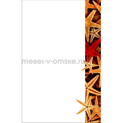 Зеркало криволинейной формы с разноцветным радужным краем