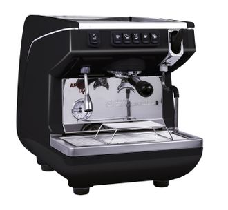 Кофемашина Nuova Simonelli Appia Life 1Gr V black высокая группа, автомат, черная