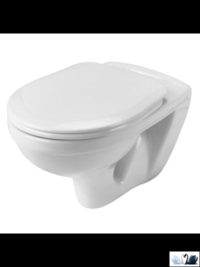 Комплект ПЭК Santek Бореаль 1.WH30.2.464. Инсталляция с кнопкой (белый, глянец) и подвесной унитаз с сиденьем микролифт