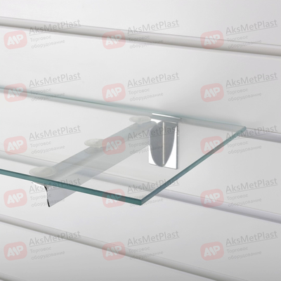 K200DX/SX Кронштейн 200мм под полку левый и правый хром, для экономпанелей