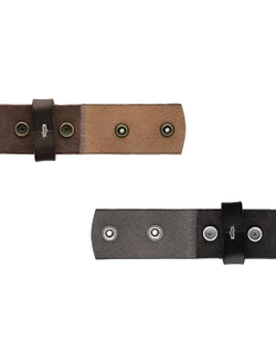 Однослойный гладкий 100% кожаный ремень под пряжку