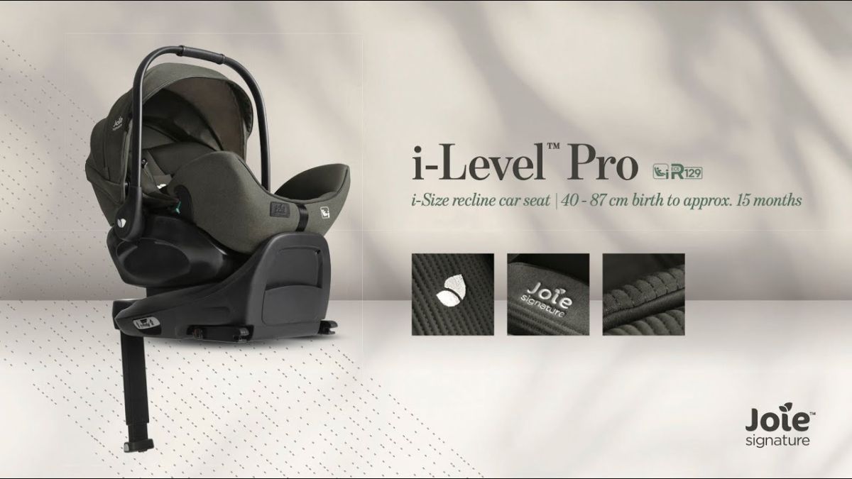 Автокресло Joie I-Level Pro +Joie i-Base Encore  