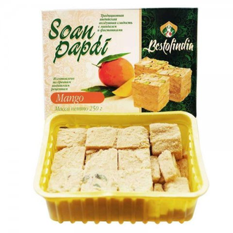 Индийские сладости Soan Papdi АНАНАС Bestofindia, 250 гр