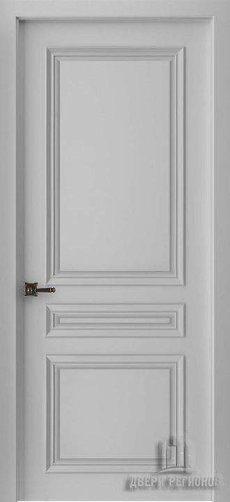 Межкомнатная дверь "Бремен-3" Эмаль Галечный Серый RAL 7032 (глухая)