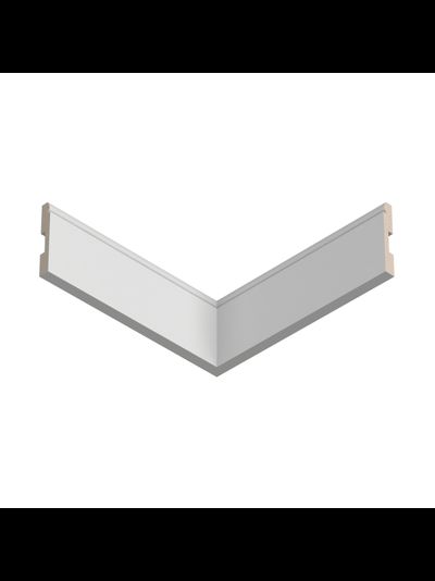 Плинтус Ultrawood BASE 5051, ЛДФ-декор, влагостойкий, ударопрочный, 2м, под покраску.