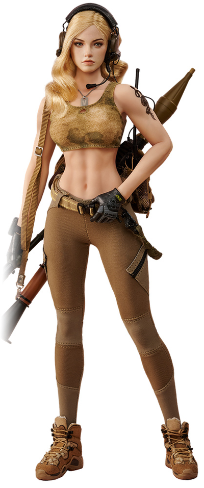 ПРЕДЗАКАЗ - Боевая подруга Талия - Коллекционная фигурка 1/6  Desert Female Soldier Thalia Blonde Hair (VCF-2069B) - VERYCOOL ?ЦЕНА: 25900 РУБ.?