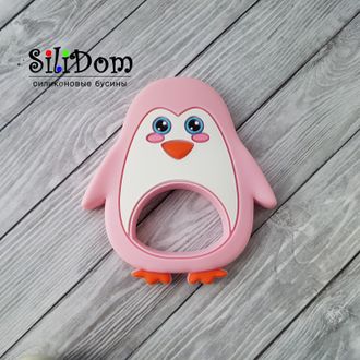 Пингвин (п8) грызунок - розовый