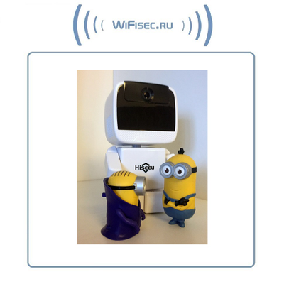 DE-WMrobot-clock Видеоняня WiFi-LAN видеокамера моторизированная с DVR, HD 960 p (cam360)