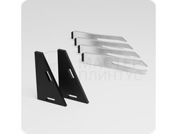 Крепежная клипса (пружинка) для микроплинтуса