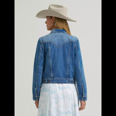 Куртка Wrangler® Women's Western Unlined Denim Jacket