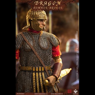 Знаменосец римской ауксилии - КОЛЛЕКЦИОННАЯ ФИГУРКА 1/6 Empire Series-Dragon Banner Bearer (HH18044) - HHMODEL x HAOYUTOYS