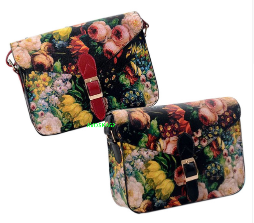 красивые сумки с цветочным принтом