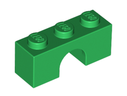 Arch 1 x 3, Green (4490 / 4240243 / 449028 / 4541275 / 6331592)