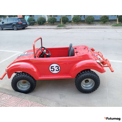 Детский электромобиль GreenCamel Жук (60V 1500W R8 Дифференциал) Красный