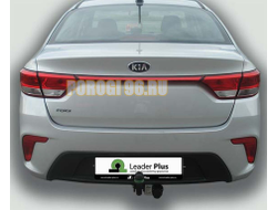 Фаркоп Лидер-Плюс на седан для Hyundai Solaris (2018-2019)