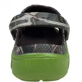 CROCS DUET SPORT CLOG CAMO GREY GREEN