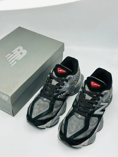 New Balance 9060 Dark Grey Winter С Мехом
