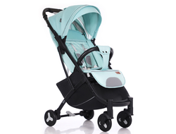 Коляска прогулочная Nuovita Fiato Turchese, Nero/Бирюзовый, Черный