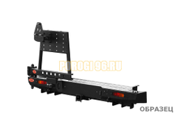 Задний силовой бампер серии Трофи на GREAT WALL Wingle 7 2018-2023 (03.146.02)