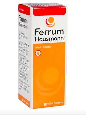 Ferrum Hausmann - Железо жидкое для детей (Германия)